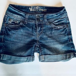 WALLFLOWER DENIMN SHORTS